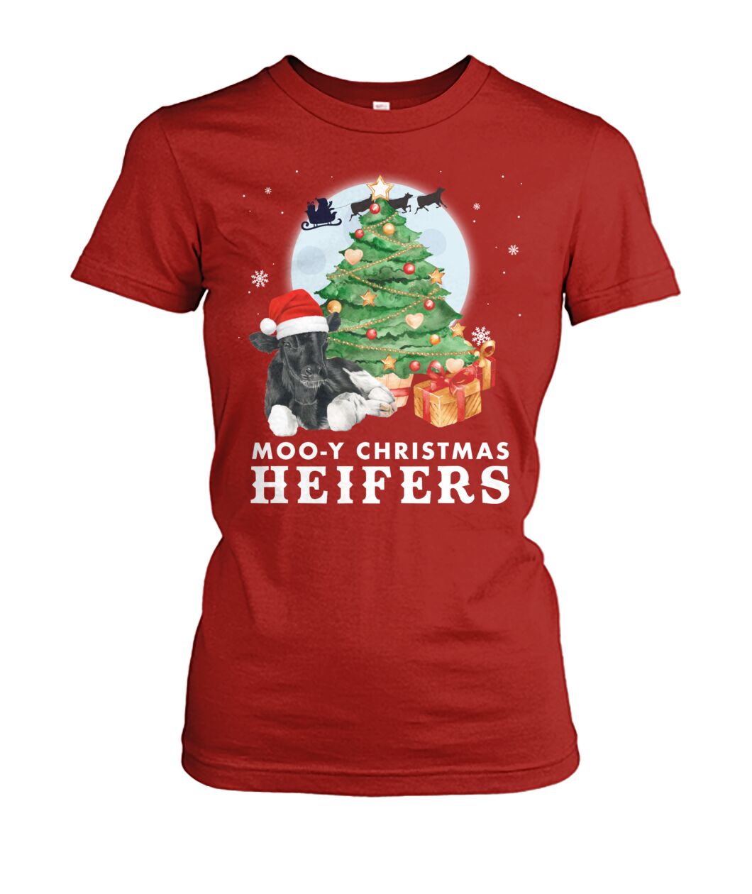 Mooy christmas heifers  -   unisex  t-shirt ,sweatshirt , Hoodies