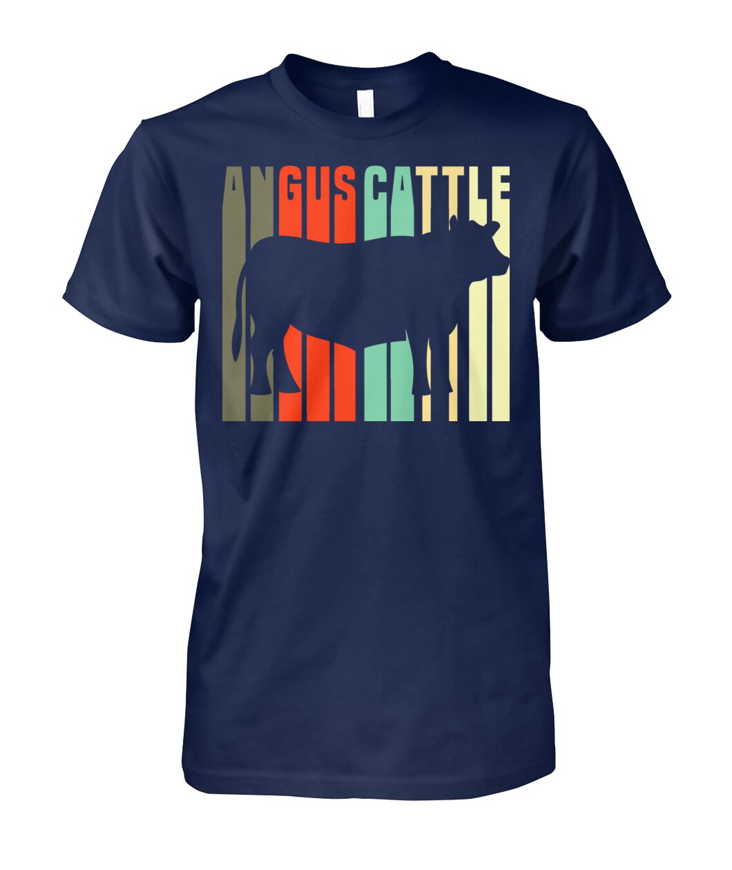 Angus vintage style - Men's and Women's t-shirt , Vneck, Hoodies - myfunfarm - clothing acceessories shoes for cow lovers, pig, horse, cat, sheep, dog, chicken, goat farmer