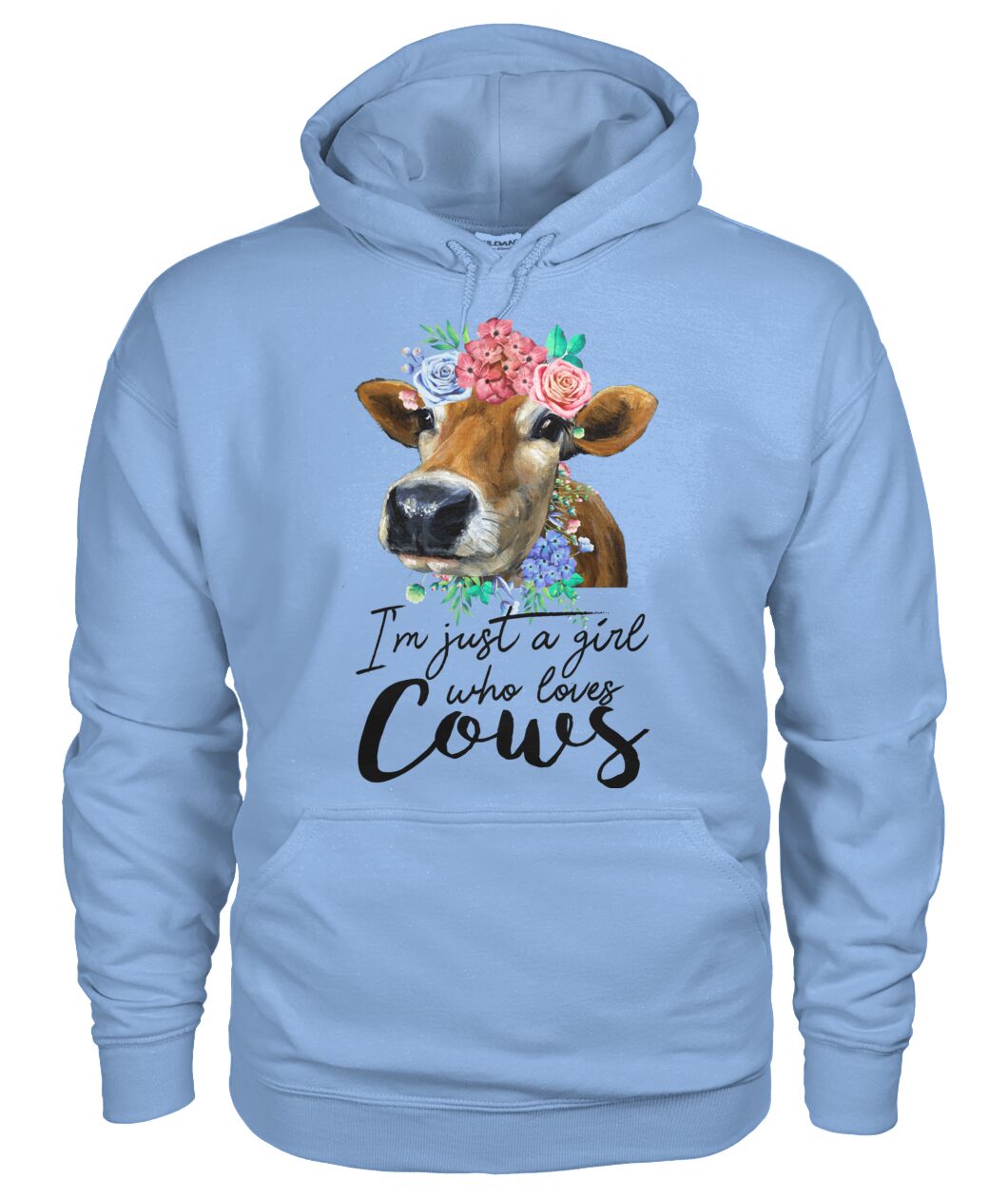 I'm just a girl who loves cows - Men's and Women's t-shirt , Vneck, Hoodies - myfunfarm - clothing acceessories shoes for cow lovers, pig, horse, cat, sheep, dog, chicken, goat farmer