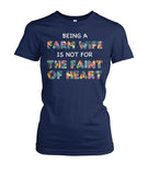 Being a farm wife is not for the faint of heart  - unisex  t-shirt , Hoodies