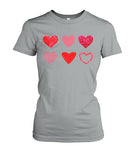 Heart  - unisex  t-shirt , Hoodies - Valentine