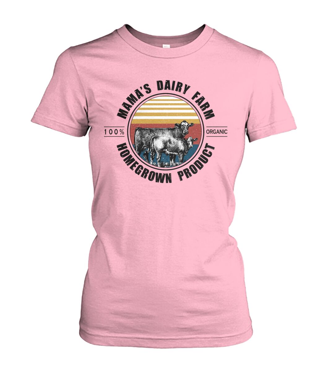 Mama's dairy farm - unisex  t-shirt , mama and kids