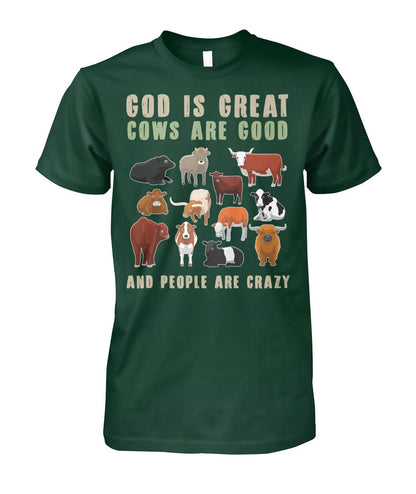 God is great cows are good and people are crazy - myfunfarm