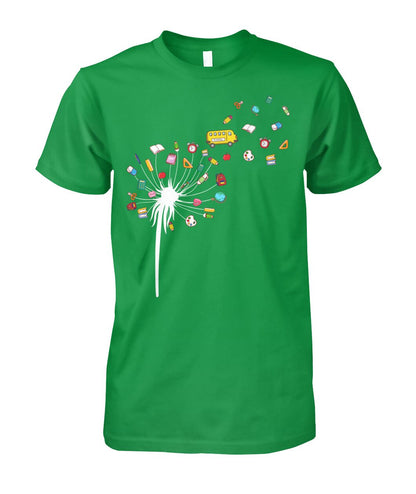 Dandelion Go to School - unisex  t-shirt , Hoodies - myfunfarm