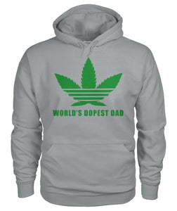 Worlds dopest dad  - Men's and Women's t-shirt , Vneck, Hoodies - myfunfarm - clothing acceessories shoes for cow lovers, pig, horse, cat, sheep, dog, chicken, goat farmer