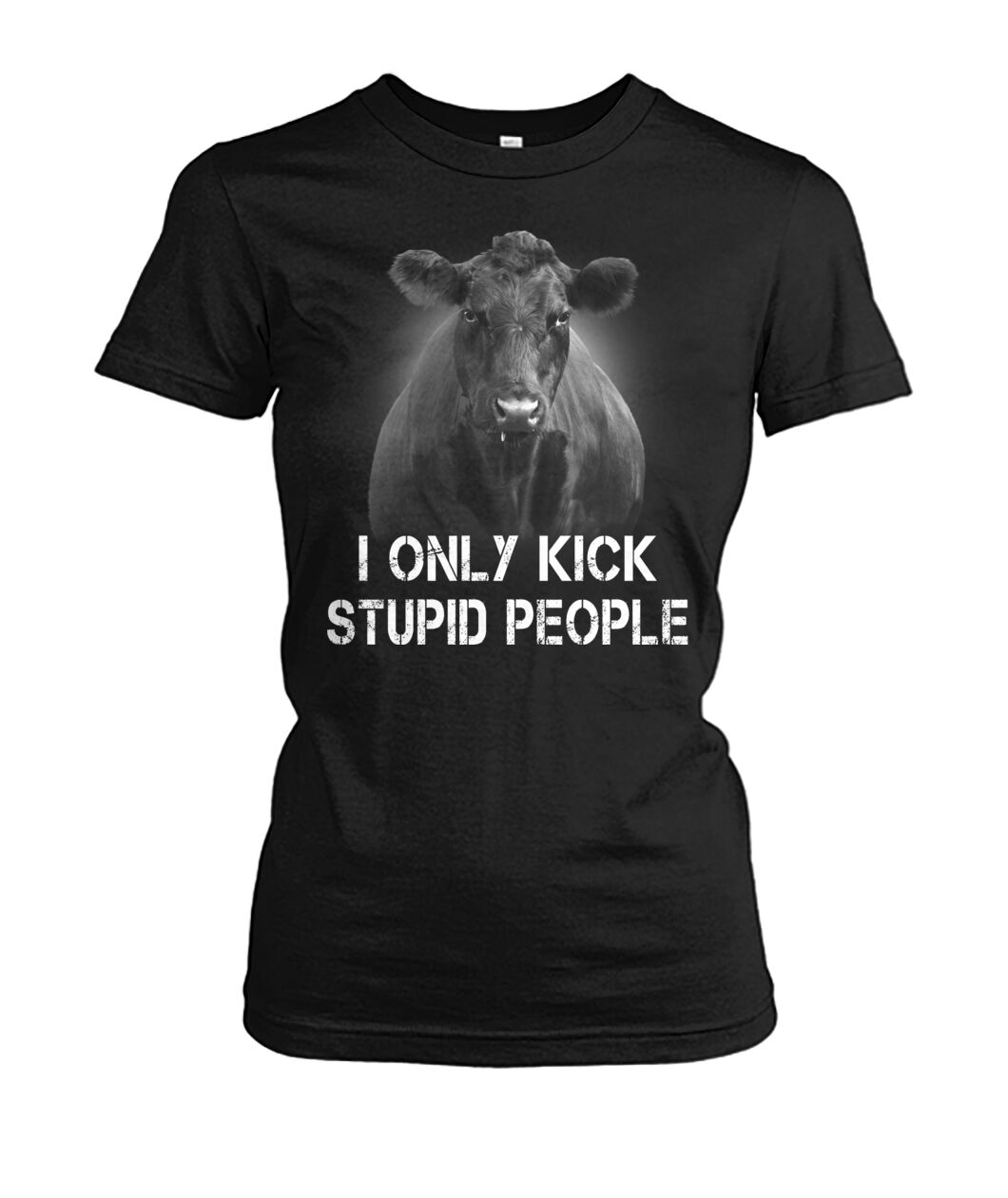 i only kick stupid people   - Men's and Women's t-shirt , Hoodies - myfunfarm