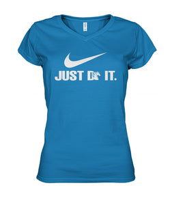 Just do it - Men's and Women's t-shirt , Vneck, Hoodies - myfunfarm - clothing acceessories shoes for cow lovers, pig, horse, cat, sheep, dog, chicken, goat farmer