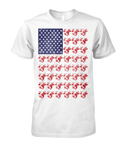 American farmer - Men's and Women's t-shirt , Vneck, Hoodies - myfunfarm - clothing acceessories shoes for cow lovers, pig, horse, cat, sheep, dog, chicken, goat farmer
