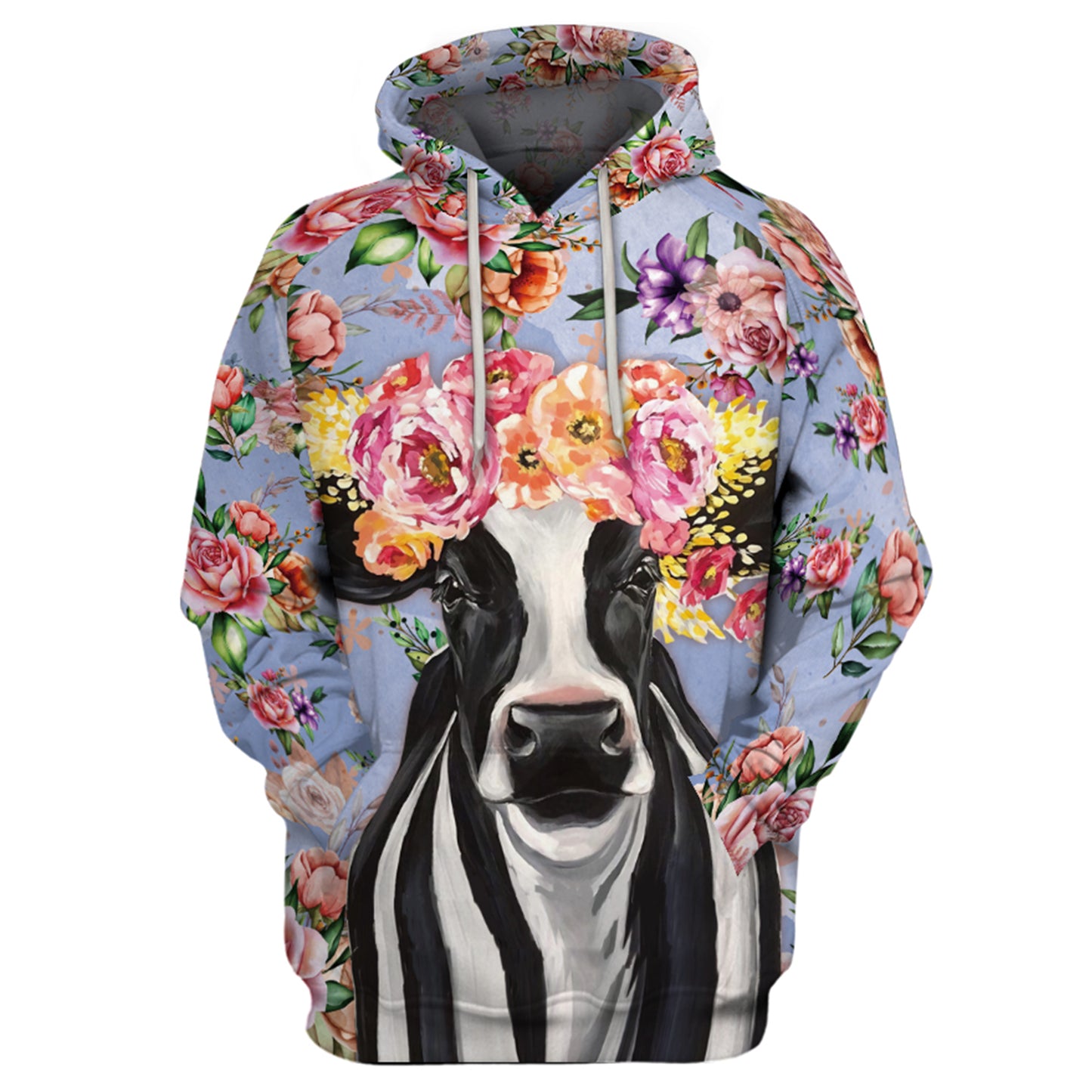 COW and FLOWER 05 3d Print - myfunfarm