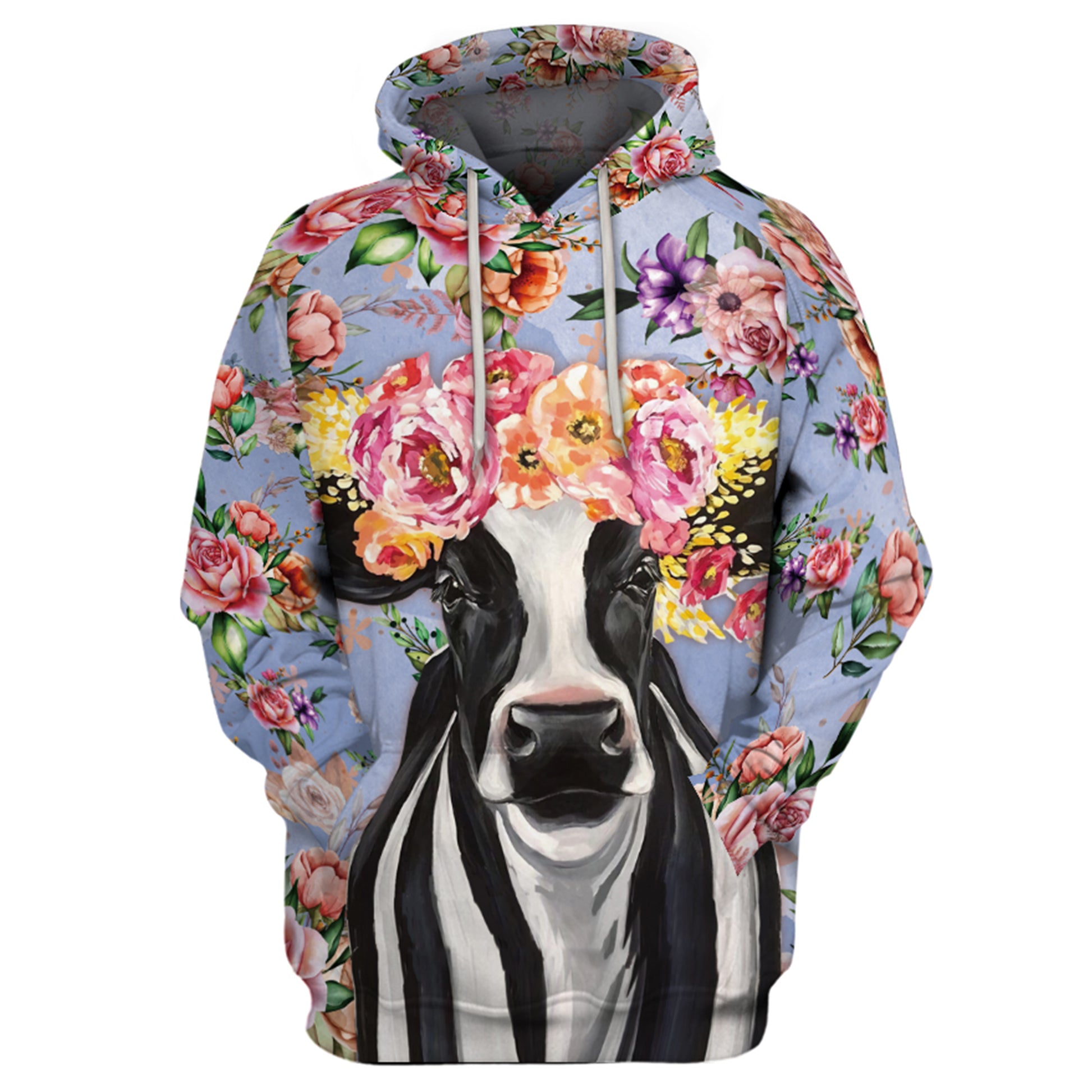 COW and FLOWER 05 3d Print - myfunfarm