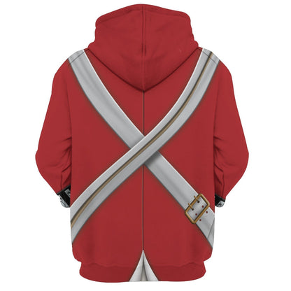 British Army Red Coat Tracksuit - Cosplay Historical Costumes - Apparel - myfunfarm