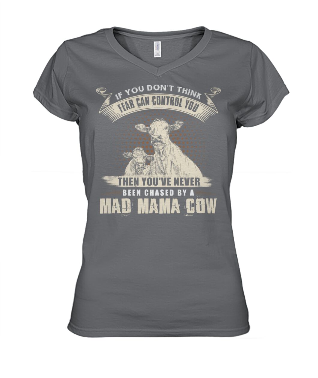 Mad mama cow   - Men's and Women's t-shirt , Vneck, Hoodies - myfunfarm - clothing acceessories shoes for cow lovers, pig, horse, cat, sheep, dog, chicken, goat farmer