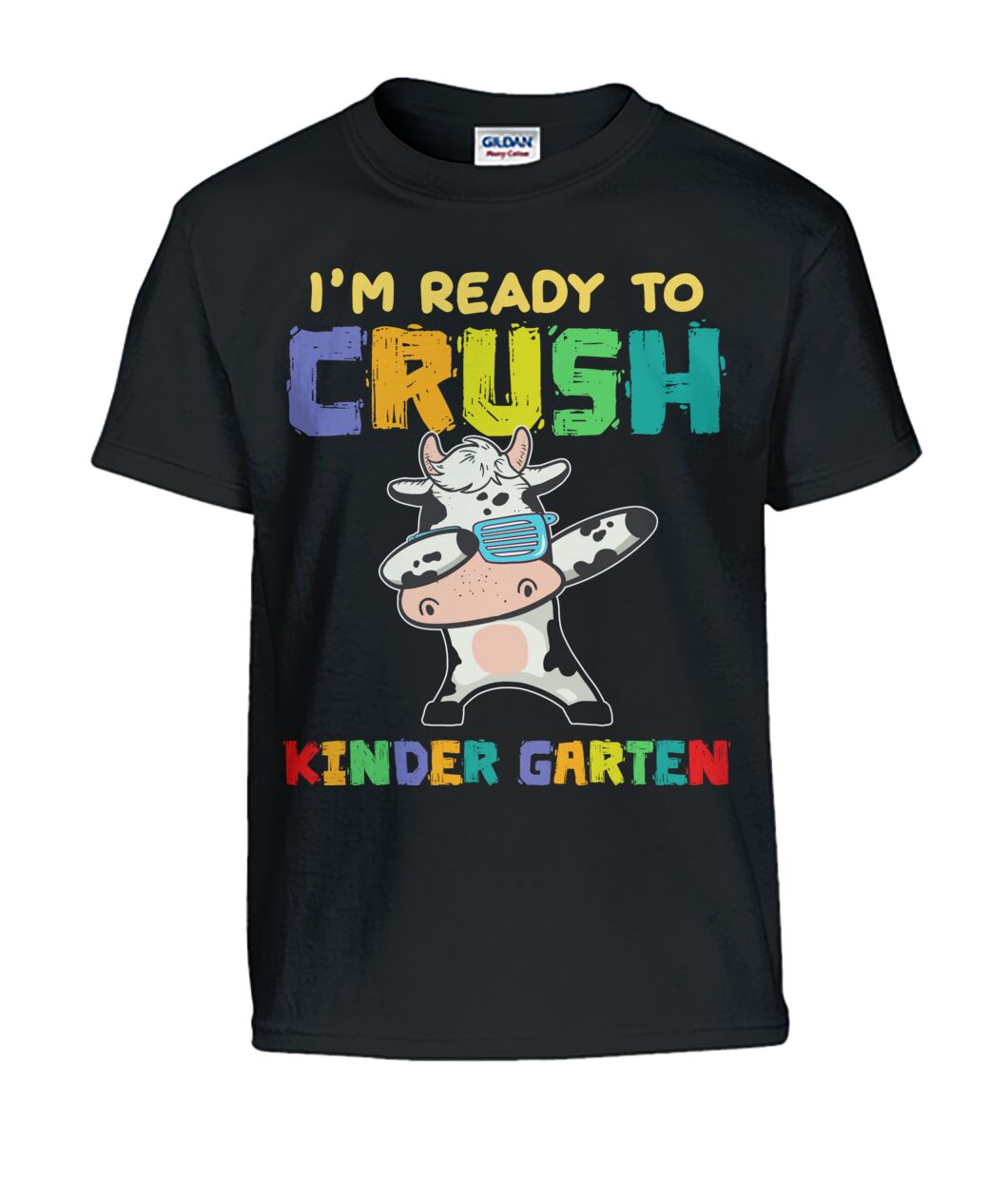 I'm Ready To Crush - Dabbing cow - Kid T-shirt - myfunfarm