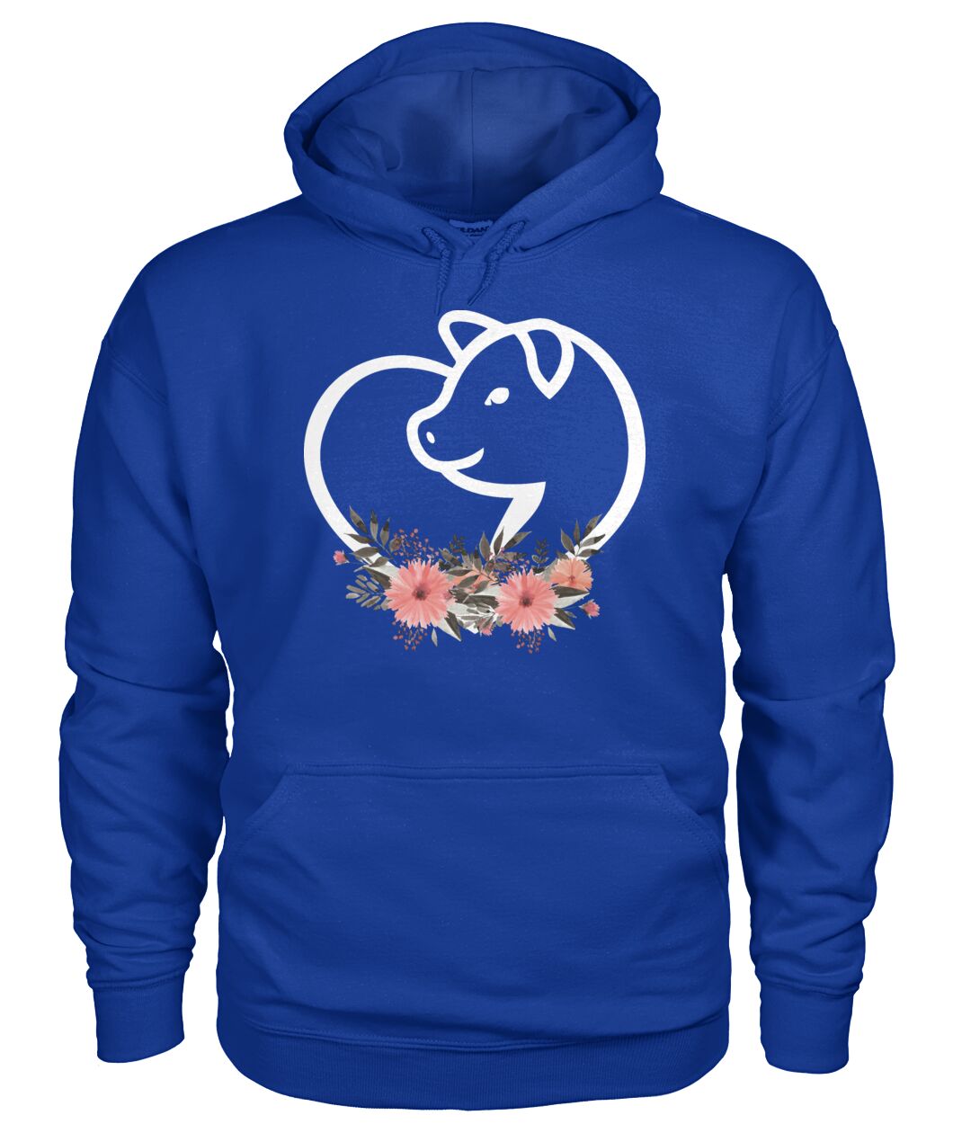 Heart flowers Pig - Men's and Women's t-shirt , Vneck, Hoodies - myfunfarm - clothing acceessories shoes for cow lovers, pig, horse, cat, sheep, dog, chicken, goat farmer