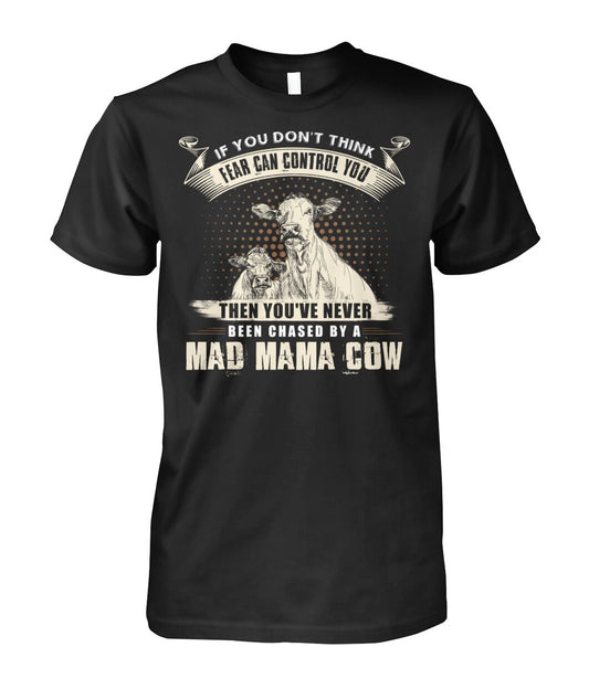 Mad mama cow   - Men's and Women's t-shirt , Vneck, Hoodies - myfunfarm - clothing acceessories shoes for cow lovers, pig, horse, cat, sheep, dog, chicken, goat farmer
