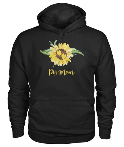Pig  MOM - Men's and Women's t-shirt , Vneck, Hoodies - myfunfarm - clothing acceessories shoes for cow lovers, pig, horse, cat, sheep, dog, chicken, goat farmer