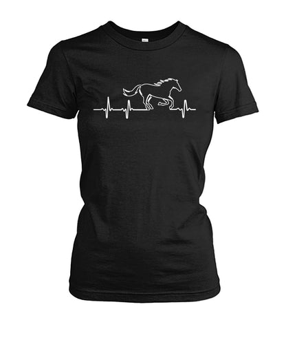 Your heart beat - Men's and Women's t-shirt , Vneck, Hoodies - myfunfarm - clothing acceessories shoes for cow lovers, pig, horse, cat, sheep, dog, chicken, goat farmer