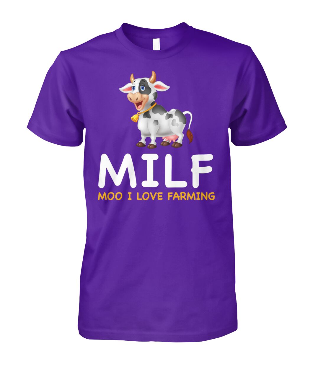 MILF - Moo i love farming - funny design unisex  t-shirt , Hoodies