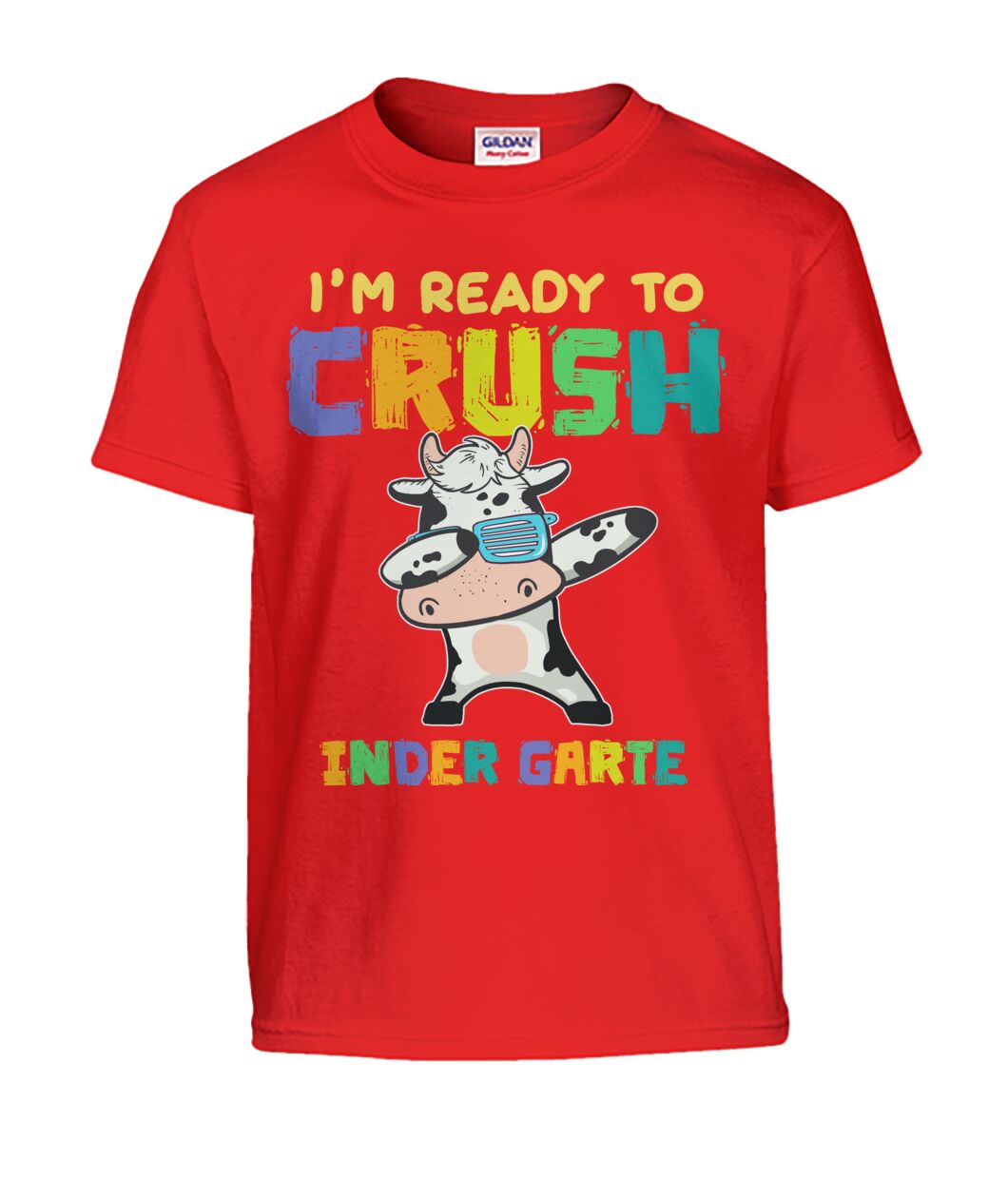 I'm Ready To Crush - Dabbing cow - Kid T-shirt - myfunfarm