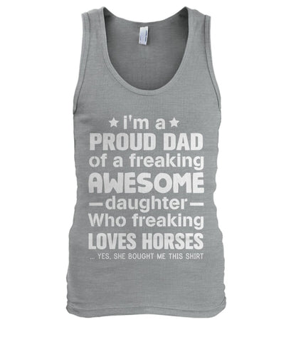 i'm a proud dad  - Men's and Women's t-shirt , Vneck, Hoodies - myfunfarm - clothing acceessories shoes for cow lovers, pig, horse, cat, sheep, dog, chicken, goat farmer