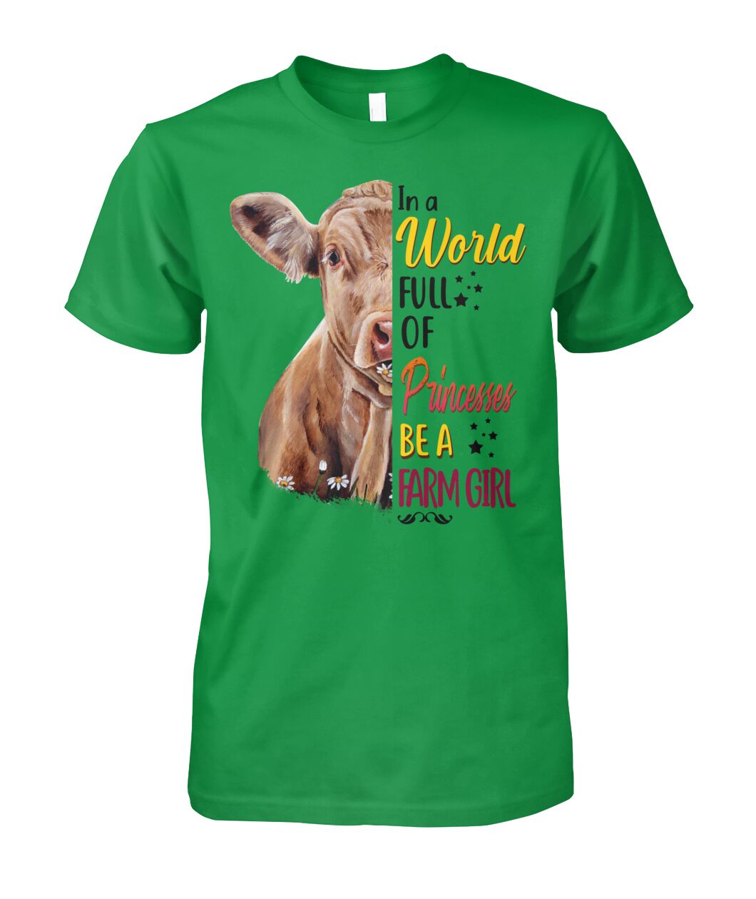 Be a farm girl - Unisex t-shirt , Hoodies - myfunfarm