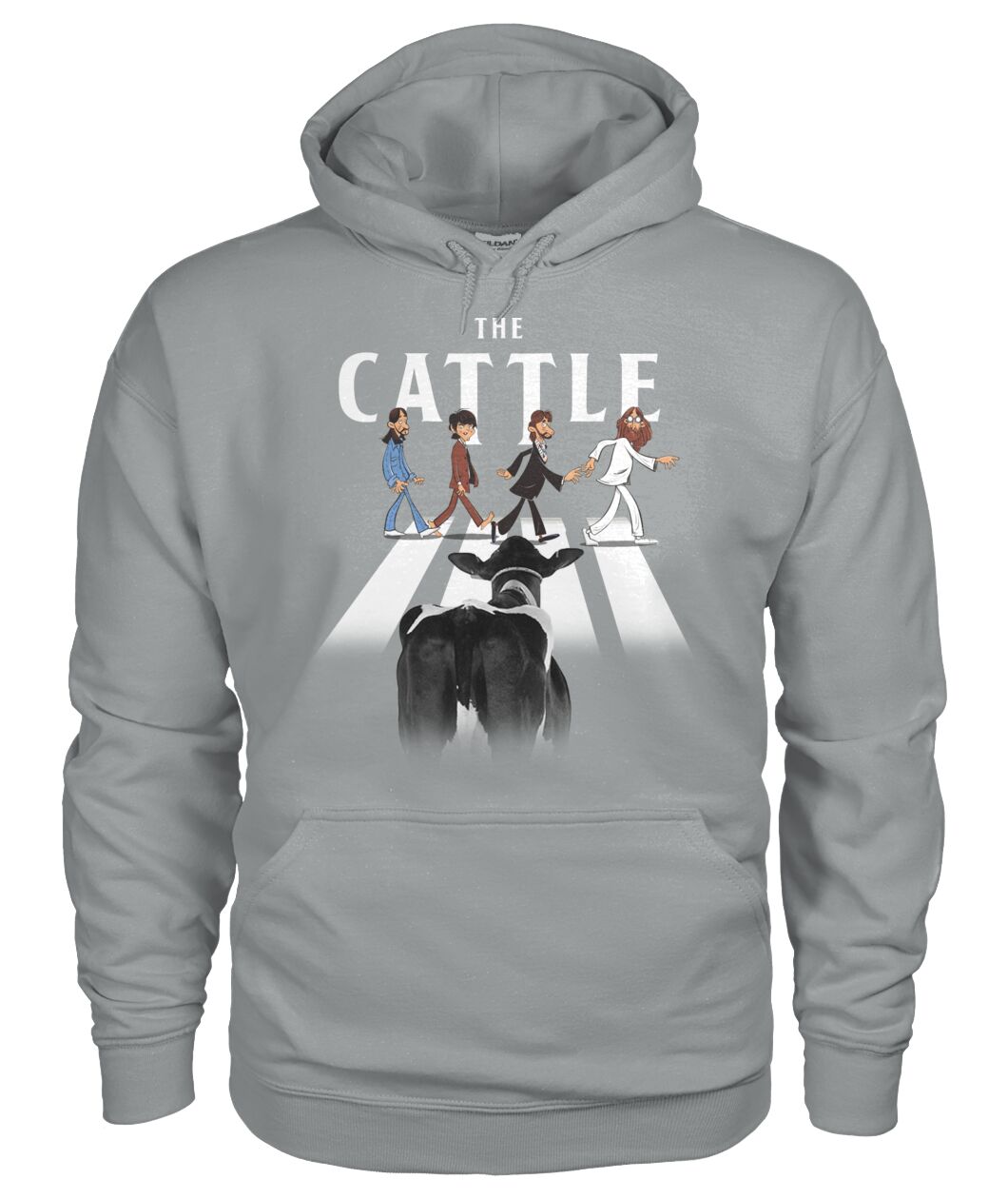 The Cattle and The Beatles   - Men's and Women's t-shirt , Hoodies - myfunfarm