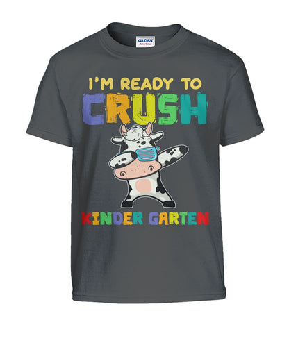 I'm Ready To Crush - Dabbing cow - Kid T-shirt - myfunfarm