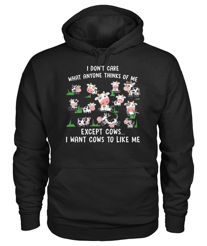 i don't care what anyone thinks - Men's and Women's t-shirt , Vneck, Hoodies - myfunfarm - clothing acceessories shoes for cow lovers, pig, horse, cat, sheep, dog, chicken, goat farmer