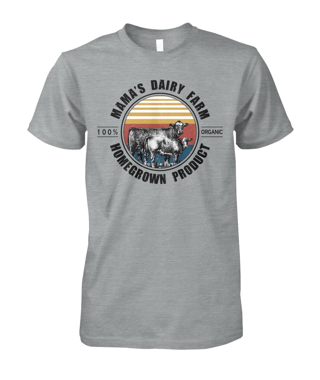 Mama's dairy farm - unisex  t-shirt , mama and kids