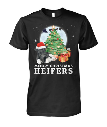 Mooy christmas heifers  -   unisex  t-shirt ,sweatshirt , Hoodies