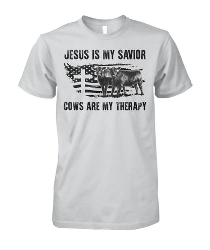 Jesus is my savior cows are my therapy