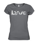 Love cows icon  - Men's and Women's t-shirt , Vneck, Hoodies - myfunfarm - clothing acceessories shoes for cow lovers, pig, horse, cat, sheep, dog, chicken, goat farmer