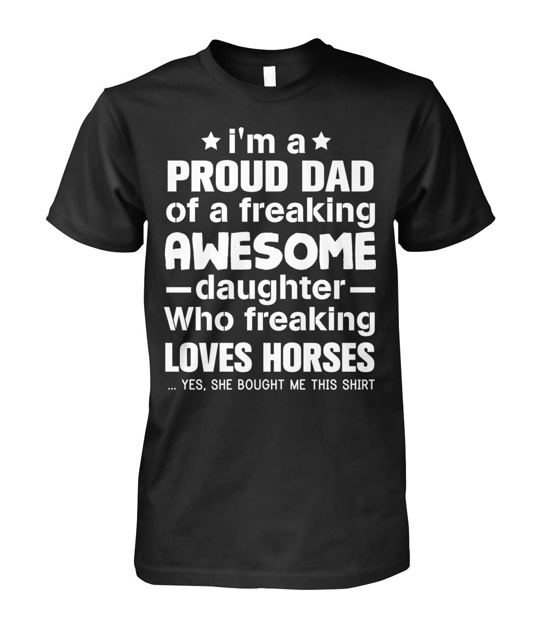 i'm a proud dad  - Men's and Women's t-shirt , Vneck, Hoodies - myfunfarm - clothing acceessories shoes for cow lovers, pig, horse, cat, sheep, dog, chicken, goat farmer