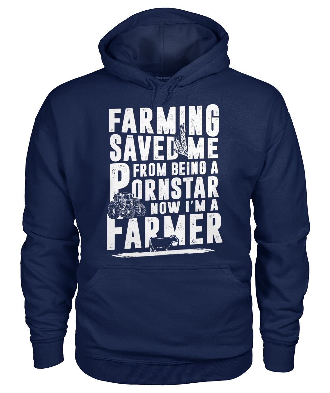 farming saved me  - Men's and Women's t-shirt , Vneck, Hoodies - myfunfarm