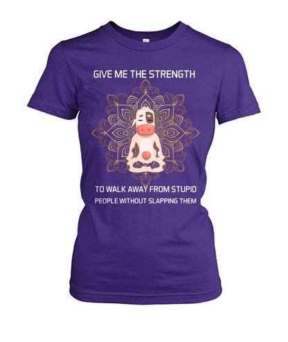 Give me the strength to walk away from stupid people - unisex  t-shirt , Hoodies - myfunfarm