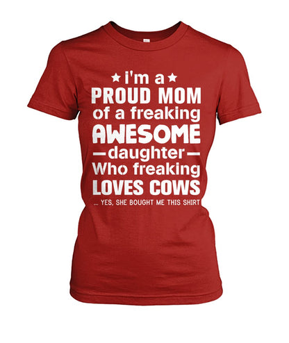 i'm a proud mom of a freaking awesome daughter who loves cows - myfunfarm