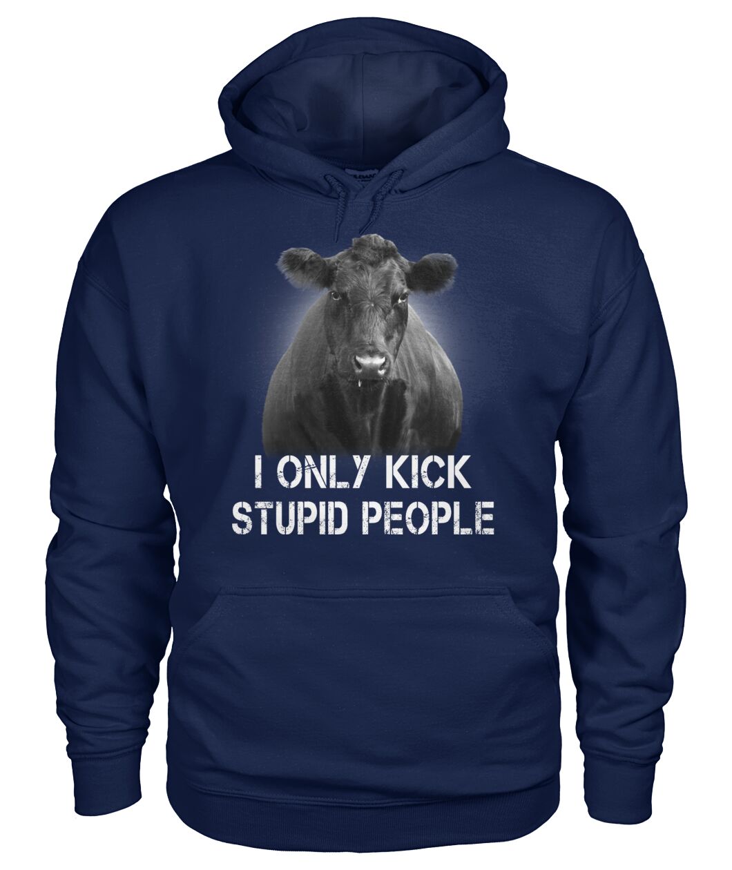 i only kick stupid people   - Men's and Women's t-shirt , Hoodies - myfunfarm