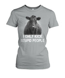 i only kick stupid people   - Men's and Women's t-shirt , Hoodies