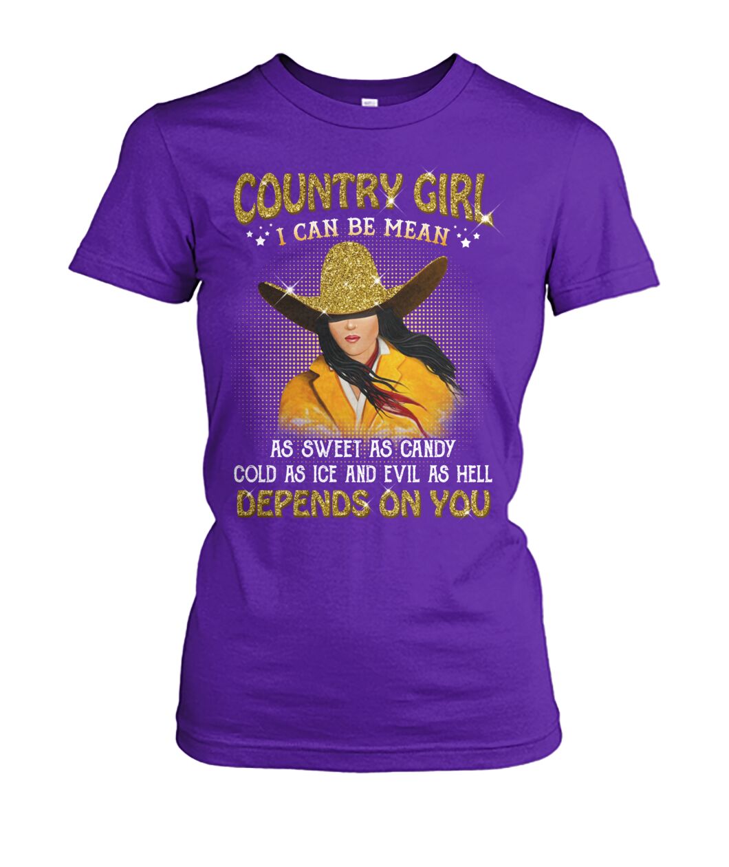 country girl i can be mean... - unisex  t-shirt , Hoodies