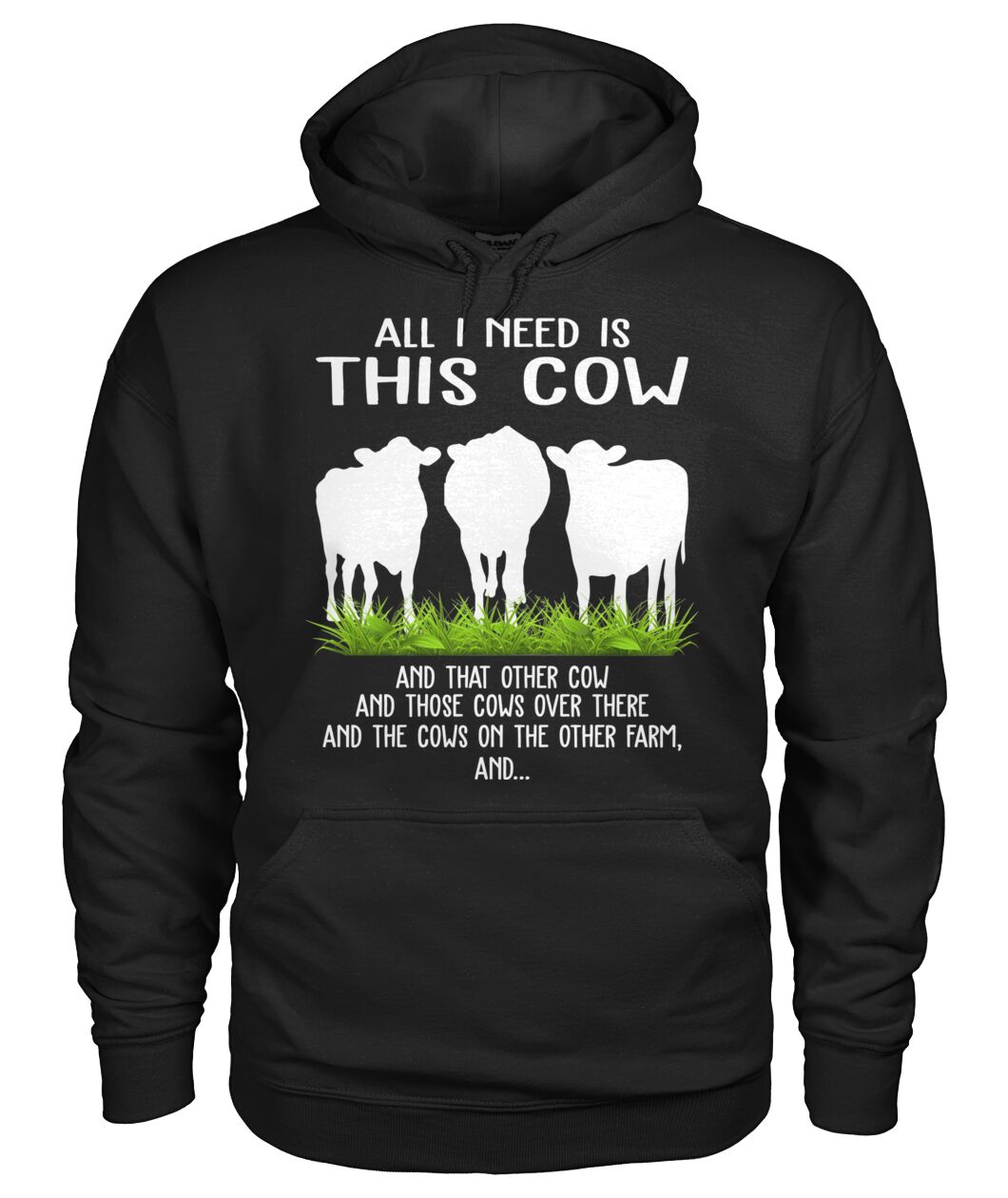 all i need this cow - Men's and Women's t-shirt , Vneck, Hoodies - myfunfarm - clothing acceessories shoes for cow lovers, pig, horse, cat, sheep, dog, chicken, goat farmer