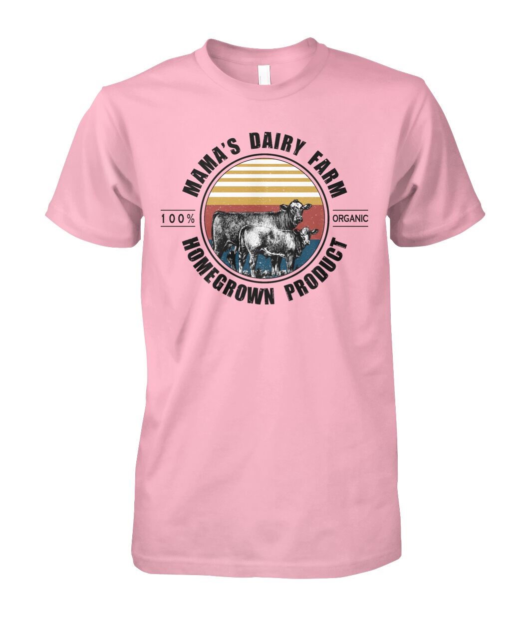 Mama's dairy farm - unisex  t-shirt , mama and kids