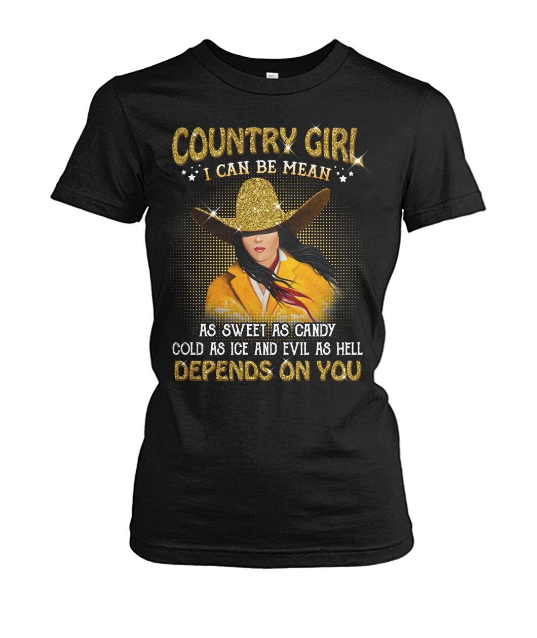 country girl i can be mean... - unisex  t-shirt , Hoodies