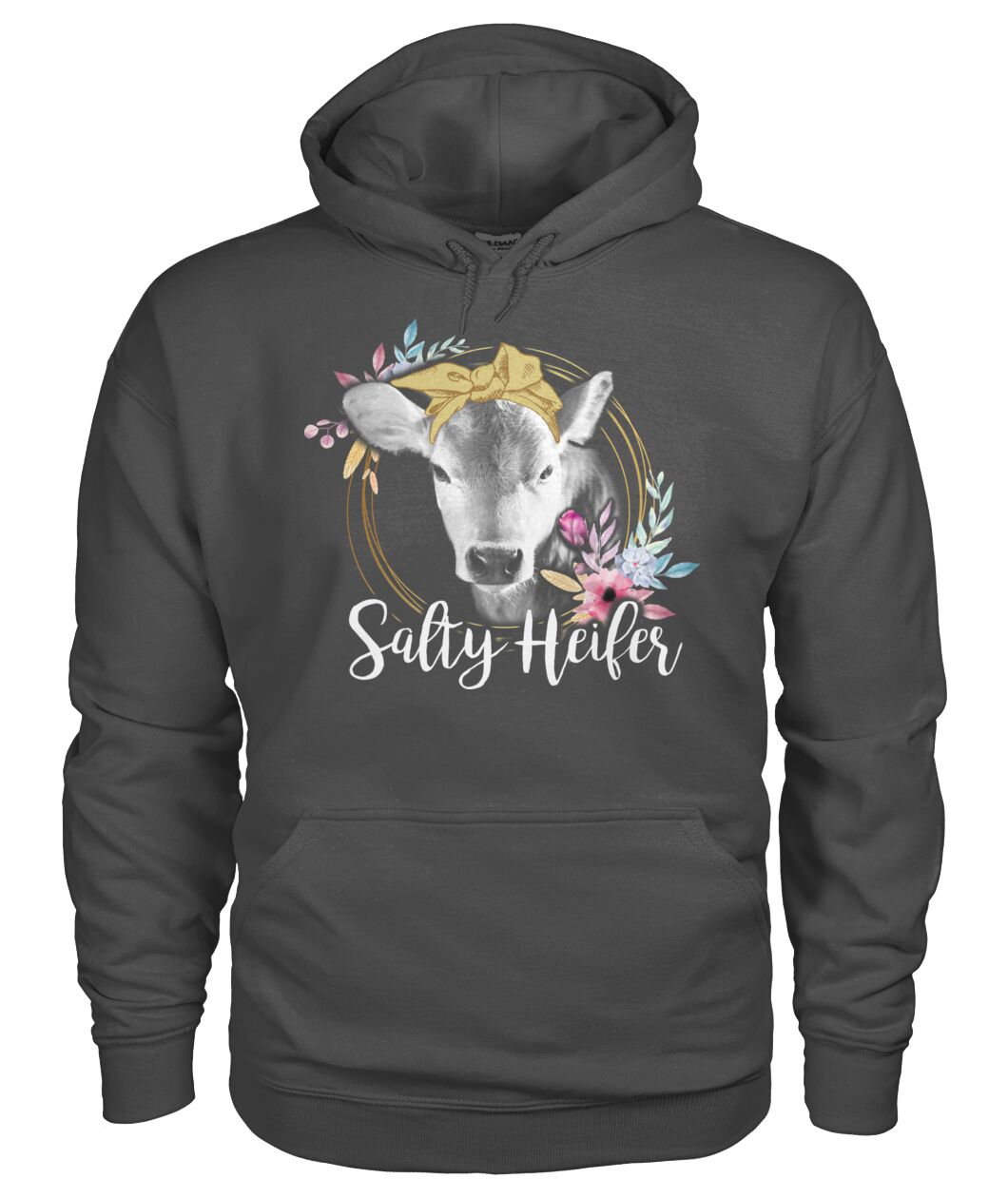 Salty heifer  - Men's and Women's t-shirt , Vneck, Hoodies - myfunfarm - clothing acceessories shoes for cow lovers, pig, horse, cat, sheep, dog, chicken, goat farmer