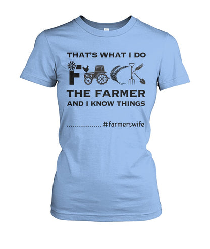 That's what i do  - farmerswife - funny design unisex  t-shirt , Hoodies
