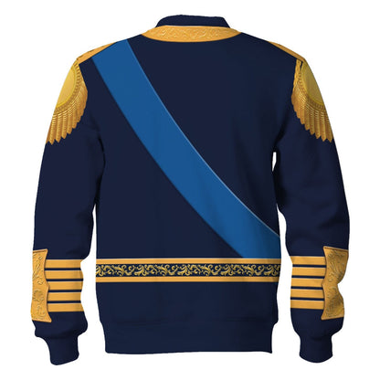 King George VI of United Kingdom Tracksuit - Cosplay Historical Costumes - Apparel