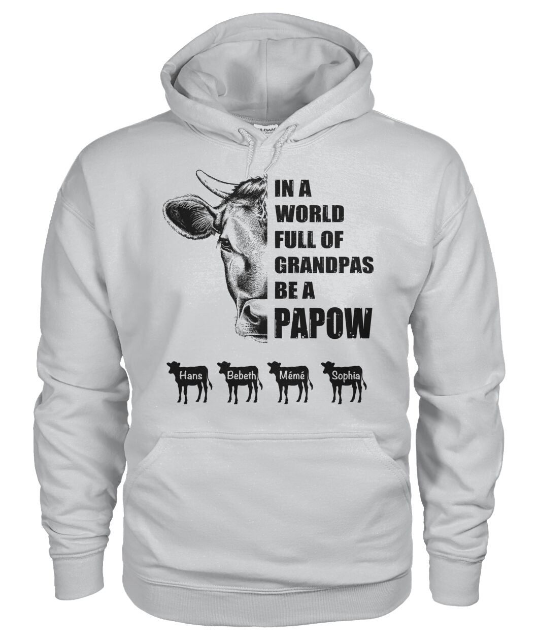 In a world full of Grandpas be a Papow - funny design unisex  t-shirt , Hoodies