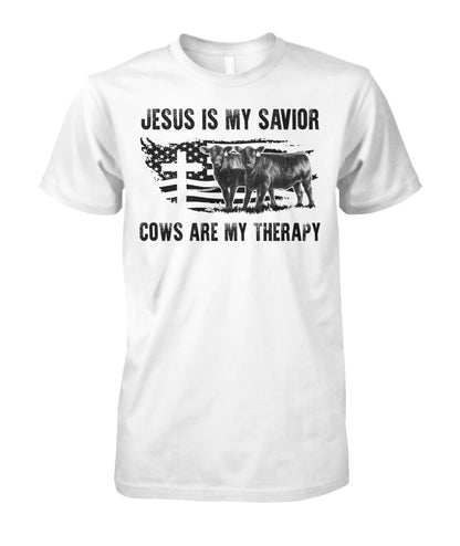 Jesus is my savior cows are my therapy