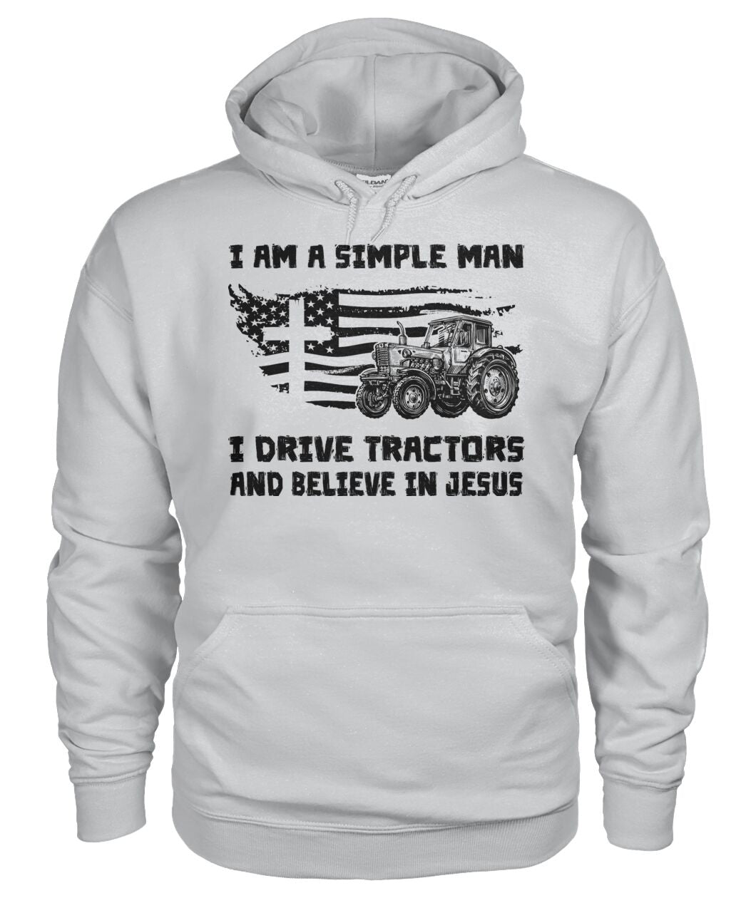 I am a simple  man i drive tractors - unisex  t-shirt , Hoodies