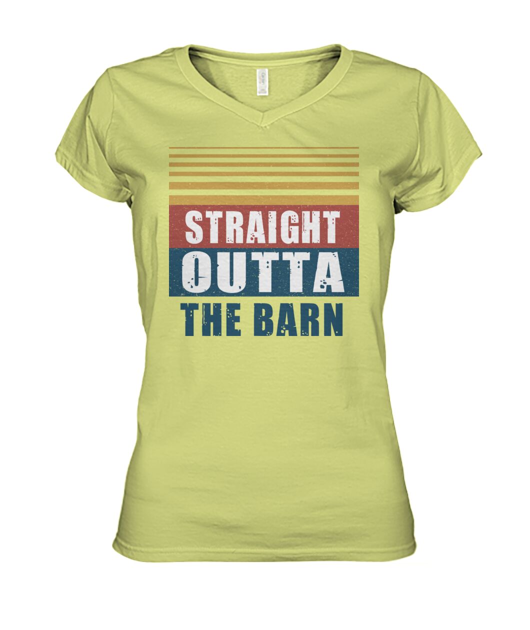 Straight outta the barn  - Men's and Women's t-shirt , Vneck, Hoodies - myfunfarm - clothing acceessories shoes for cow lovers, pig, horse, cat, sheep, dog, chicken, goat farmer