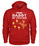 Proud daddy of chicks -  t-shirt, hoodies Gift for Father's day